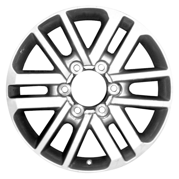 2015 Toyota Tacoma Wheel 17" Silver Aluminum 6 Lug W97728S-1