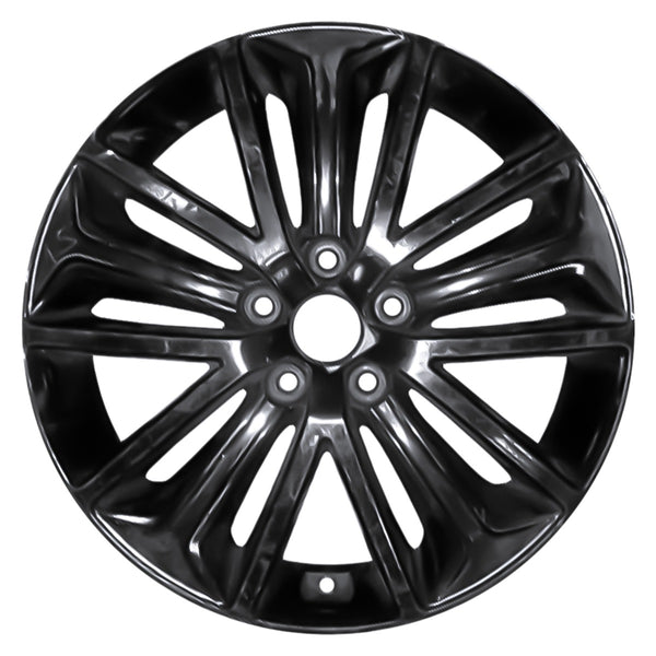 2016 Hyundai Tucson Wheel 18" Black Aluminum 5 Lug W97736B-1