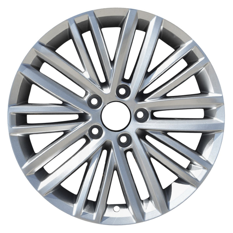 2016 Volkswagen Tiguan Wheel 17" Hyper Aluminum 5 Lug W97737H-1