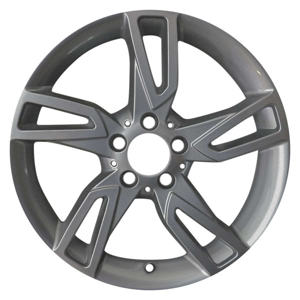 2013 Mercedes C250 Rueda 18" Plata Aluminio 5 Lug W97837S-1