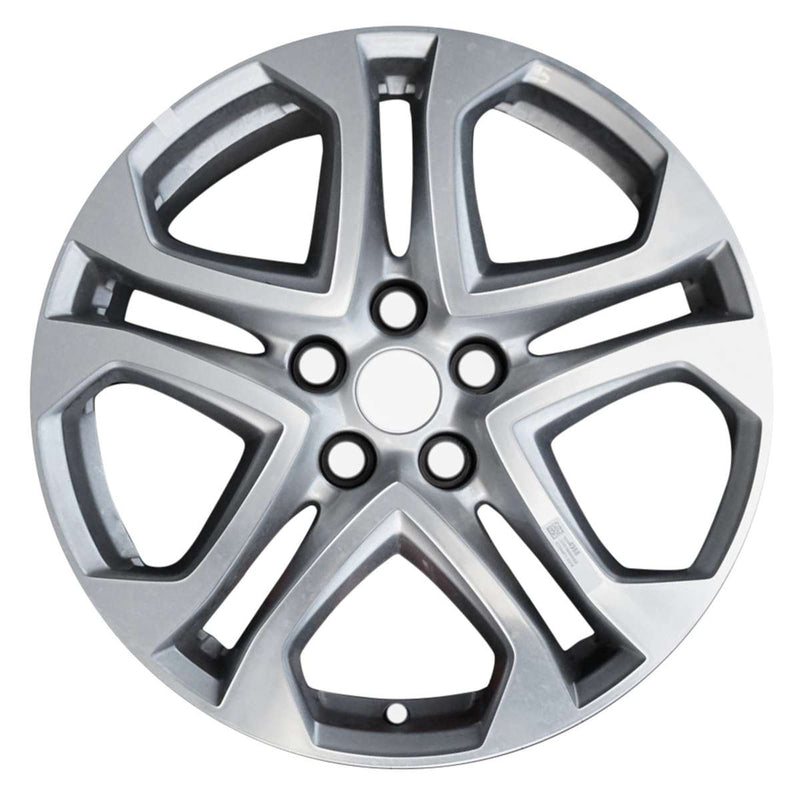 2017 Chevrolet SS Wheel 19" Machined Silver Aluminum 5 Lug W97881MS-2