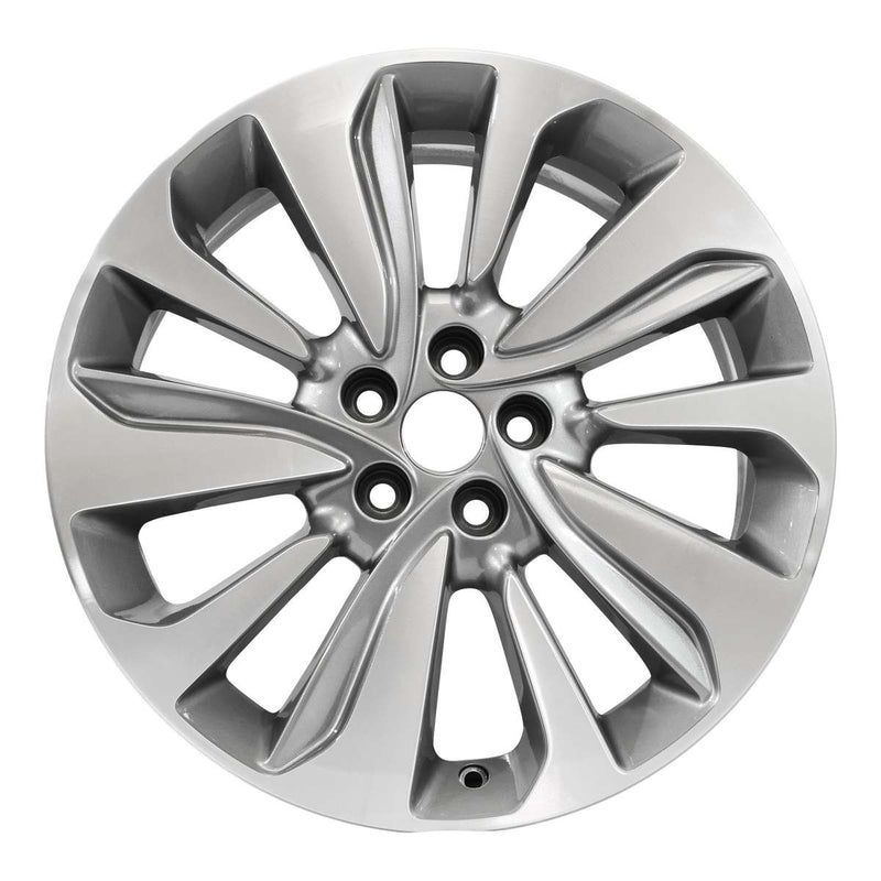 2015 buick encore wheel 18 machined charcoal aluminum 5 lug w4148mc 3