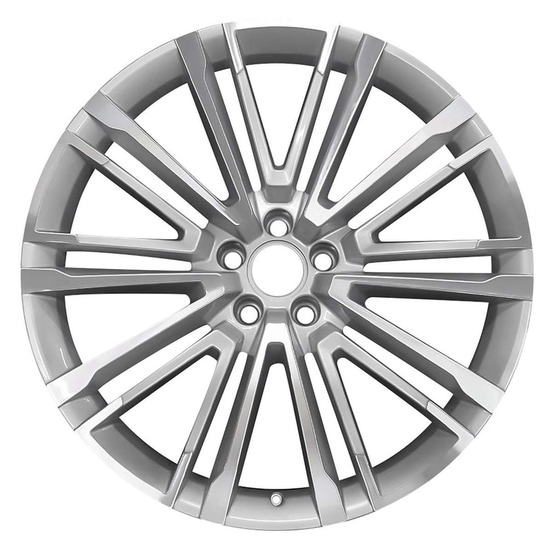 2017 Audi A8 Wheel 21" Machined Silver Aluminum 5 Lug W97947MS-1