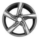 2013 Volvo V60 Rueda 18" Aluminio Carbón Maquinado 5 Lug W98024MC-7
