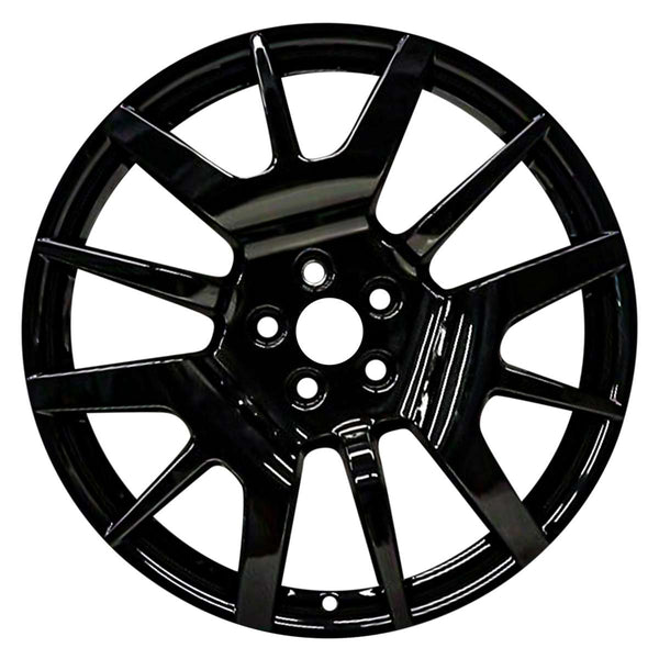 2011 Maserati GranTurismo Wheel 20" Gloss Black Aluminum 5 Lug W98166GB-4