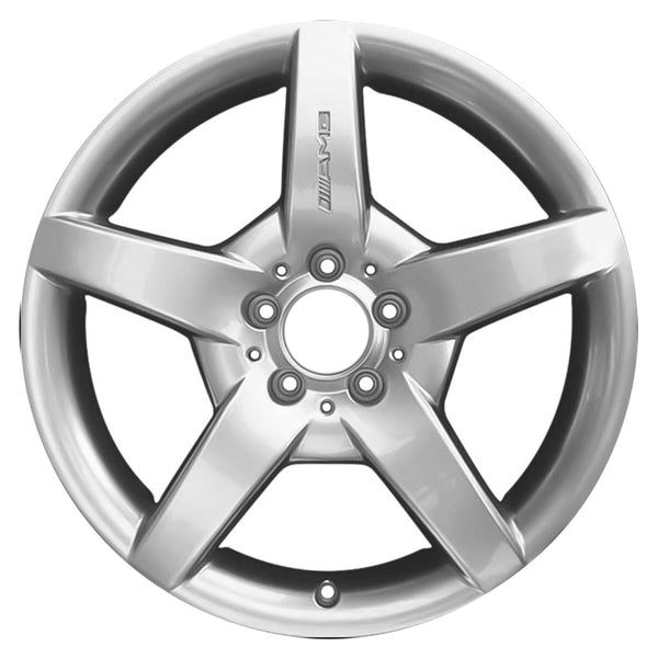 2006 Mercedes Clk320 Wheel 18" Silver Aluminum 5 Lug W98449S-9