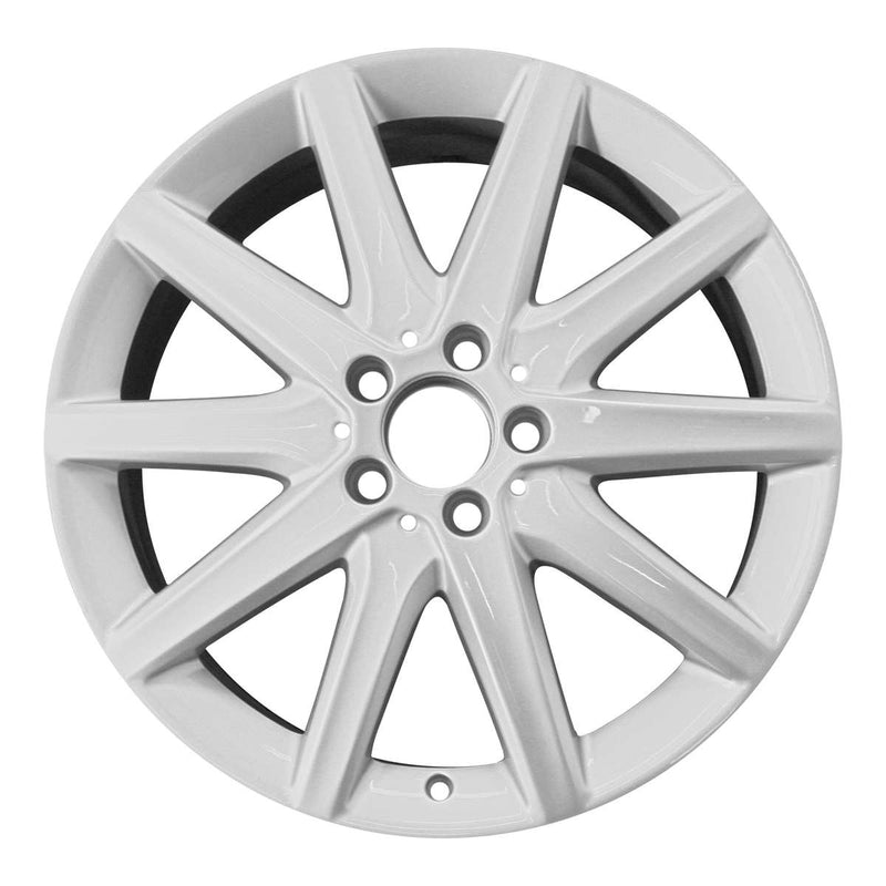 2012 Mercedes R500 Wheel 19" Silver Aluminum 5 Lug W98499S-9