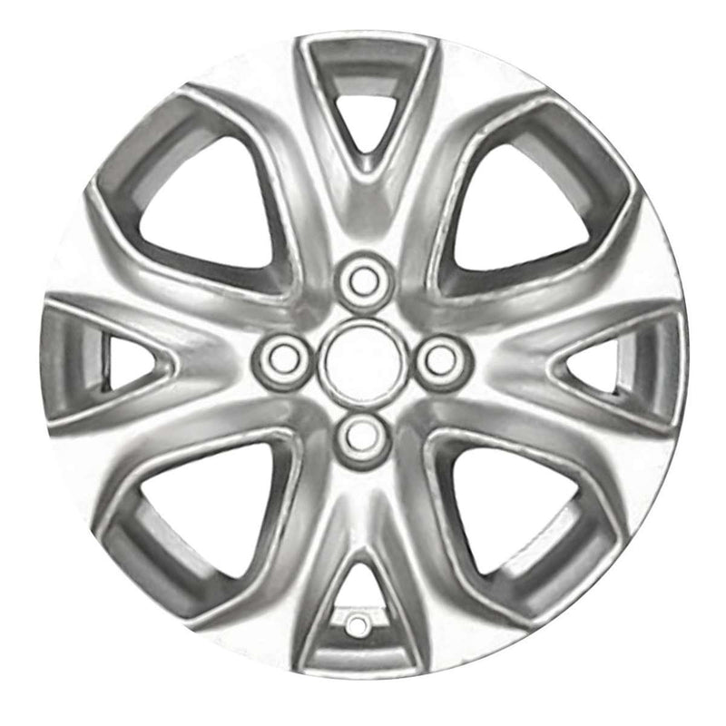 2012 Ford Fiesta Wheel 16" Silver Aluminum 4 Lug W98553S-1