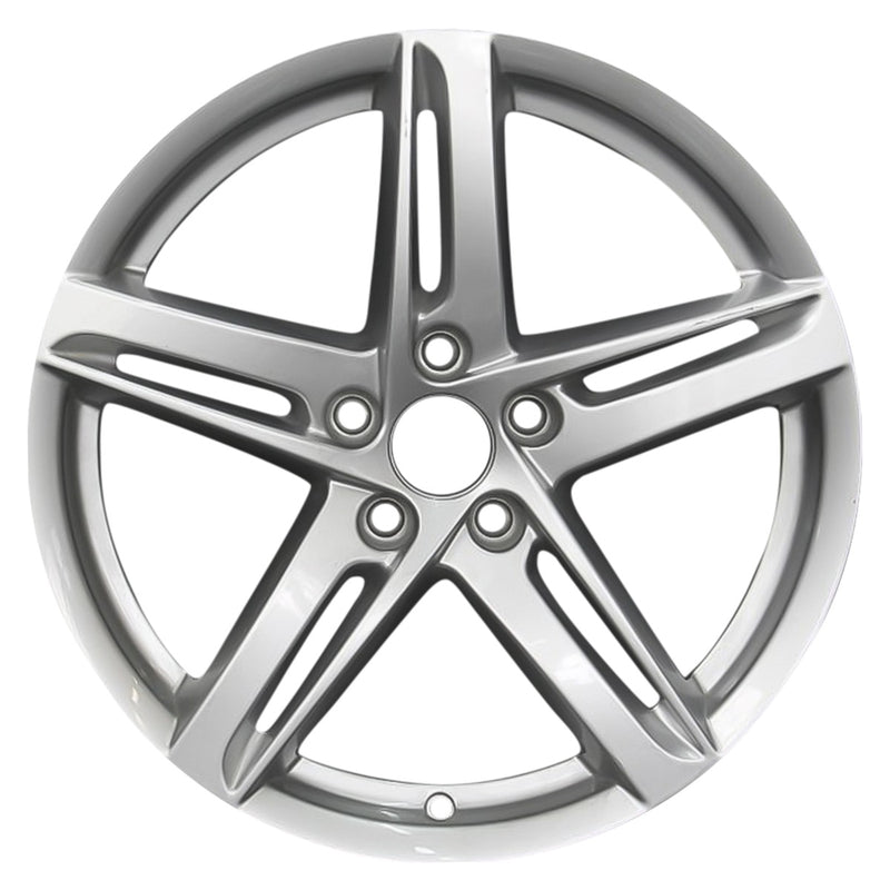 2011 Audi A4 Wheel 18" Silver Aluminum 5 Lug W98569S-3