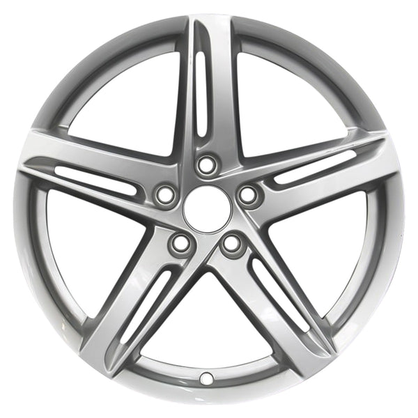 2014 Audi A4 Wheel 18" Silver Aluminum 5 Lug W98569S-6