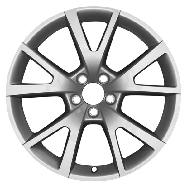 2012 Audi A7 Wheel 19" Silver Aluminum 5 Lug W98578S-1