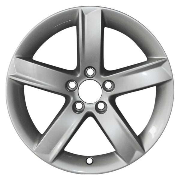 2009 Audi A4 Wheel 17" Silver Aluminum 5 Lug W98643S-1