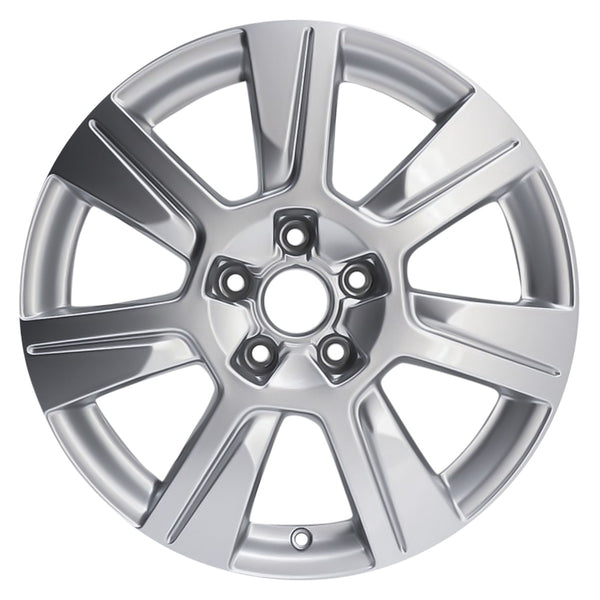 2011 Audi A6 Rueda 17" Plata Aluminio 5 Lug W98645S-1