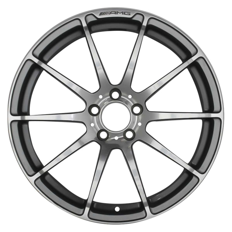 2012 Mercedes C63 Wheel 19" Polished Charcoal Aluminum 5 Lug W98813PC-2