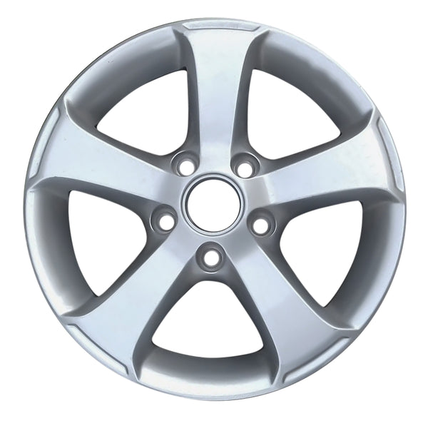 2013 Volkswagen Jetta Wheel 15" Silver Aluminum 5 Lug W98872S-4