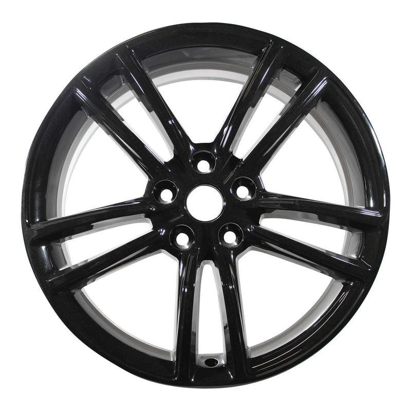 2014 Tesla Model Wheel 19" Black Aluminum 5 Lug W98910B-3