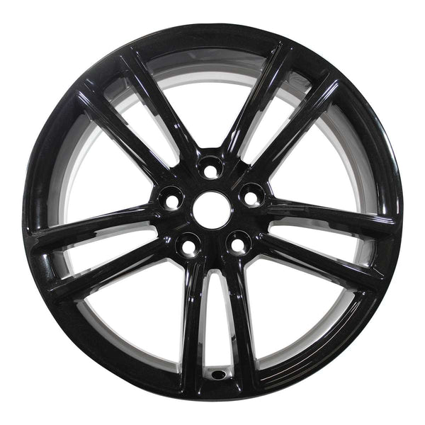 2016 Tesla Model Wheel 19" Black Aluminum 5 Lug W98910B-5