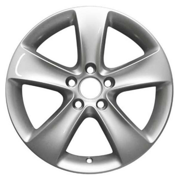 2011 Volkswagen Passat Rueda 17" Plata Aluminio 5 Lug W98946S-3