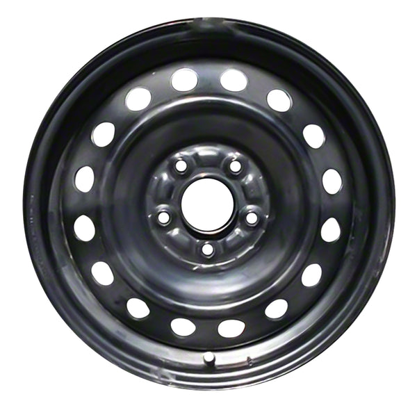 2010 Mitsubishi Lancer Wheel 16" Black Steel 5 Lug W99041B-1