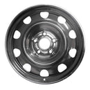 2015 Mitsubishi Mirage Rueda 14" Acero Negro 4 Lug W99067B-1