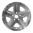 2004 Jeep Liberty Wheel 16" Machined Silver Aluminum 5 Lug W99075MS-4