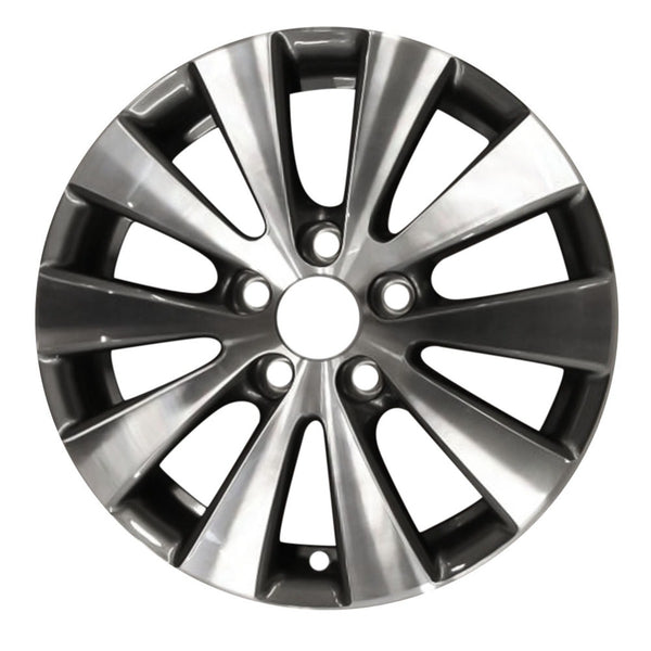 2007 Volkswagen Passat Wheel 16" Machined Charcoal Aluminum 5 Lug W99333MC-2