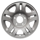 2002 Ford F150 Rueda 16" Aluminio plateado mecanizado 5 lengüetas W99410MS-1