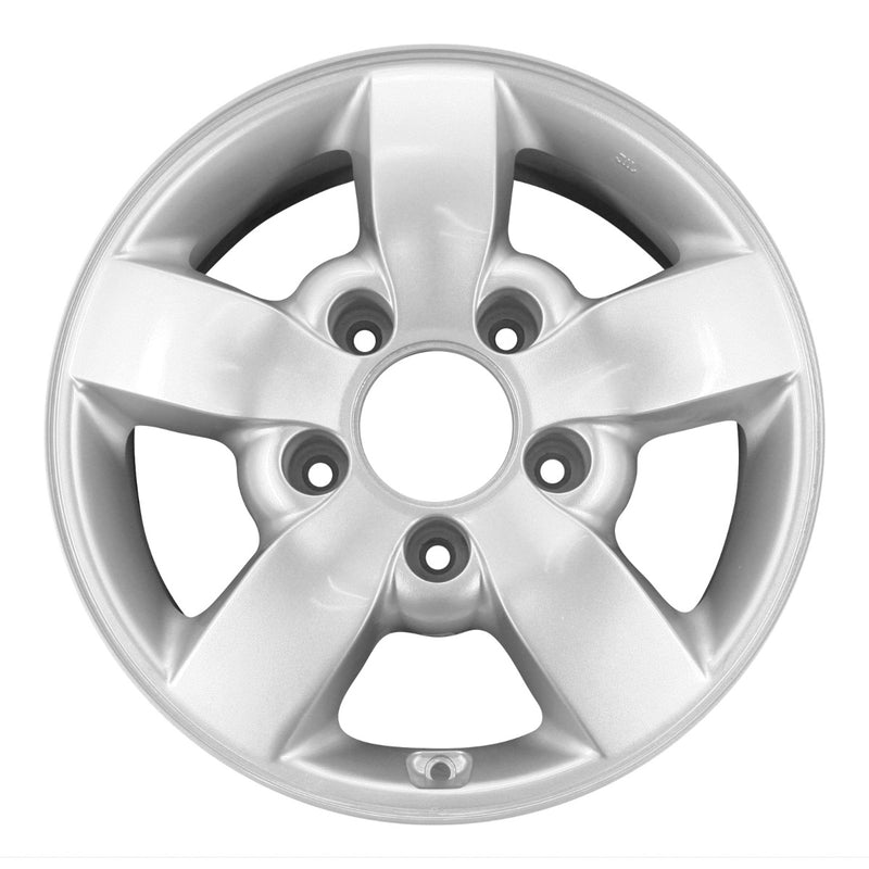 2007 Kia Sorento Rueda 16" Plata Aluminio 5 Lug W99765S-1