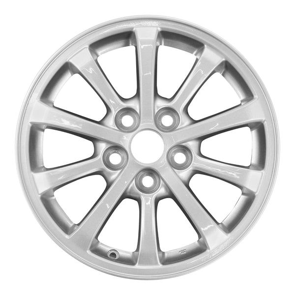 2013 Mitsubishi Lancer Wheel 16" Silver Aluminum 5 Lug W99865S-5