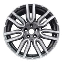2017 Maserati Ghibli Rueda 19" Aluminio Carbón Maquinado 5 Lug W96114MC-2